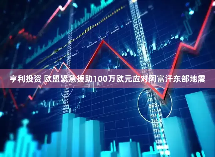 亨利投资 欧盟紧急援助100万欧元应对阿富汗东部地震